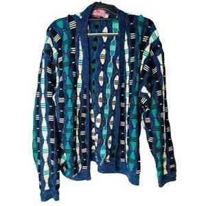 Vintage Coogi Cosby style sweater size Large Multi Colored By Concrete